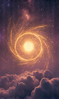 Tesla's sacred 369 quote with mystical background